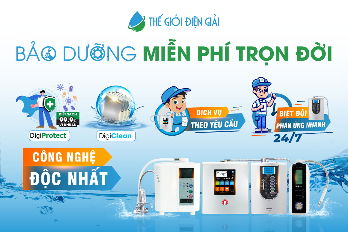 Dịch vụ bảo dưỡng với công nghệ độc quyền