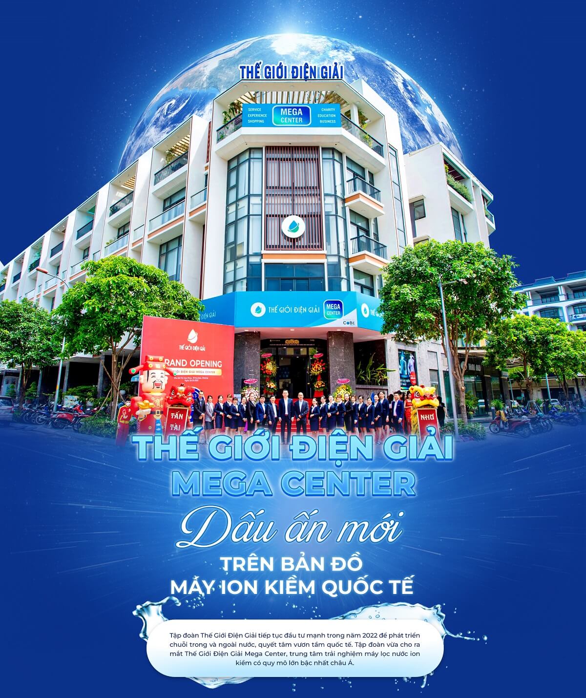 Khai trương Thế Giới Điện Giải Mega Center 