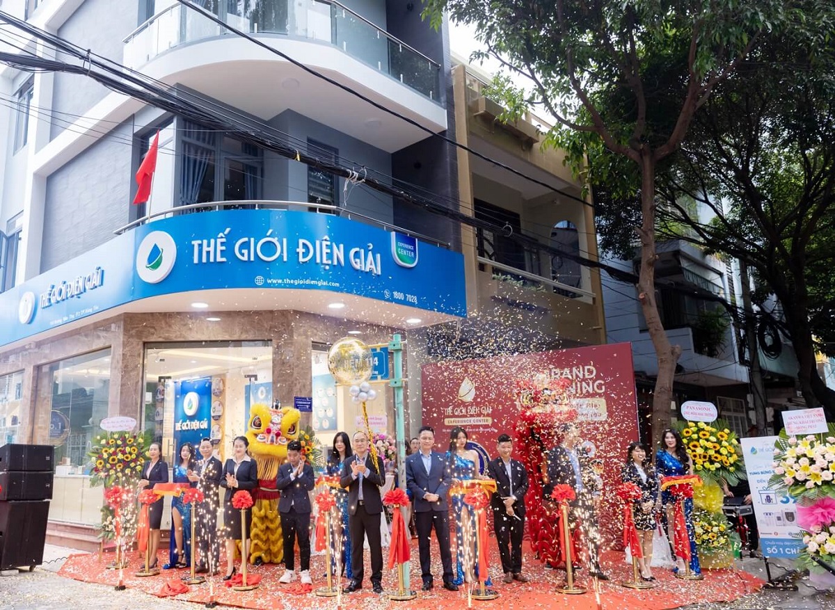 Showroom máy lọc nước điện giải ion kiềm Vũng Tàu