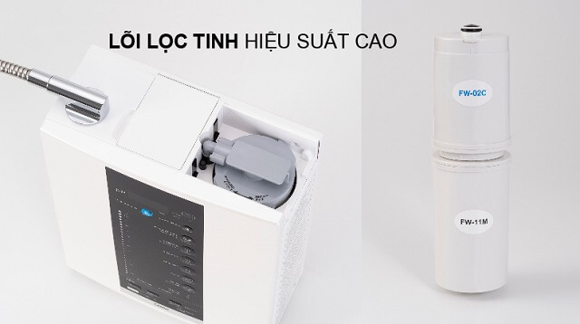 Tuổi thọ lõi lọc tinh Smart I8 lên đến 16,000 lít