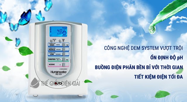 Máy lọc nước điện giải ion kiềm OSG Human Water HU-121 có tốt không?