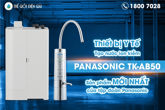 Review máy lọc nước ion kiềm Panasonic TK-AB50 đạt chuẩn thiết bị y tế tại Nhật
