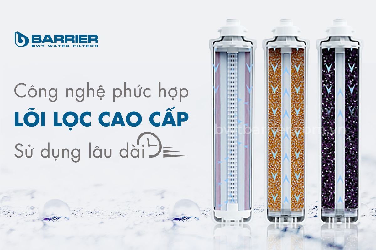 Vì sao nên mua máy lọc nước Barrier Expert Complex?