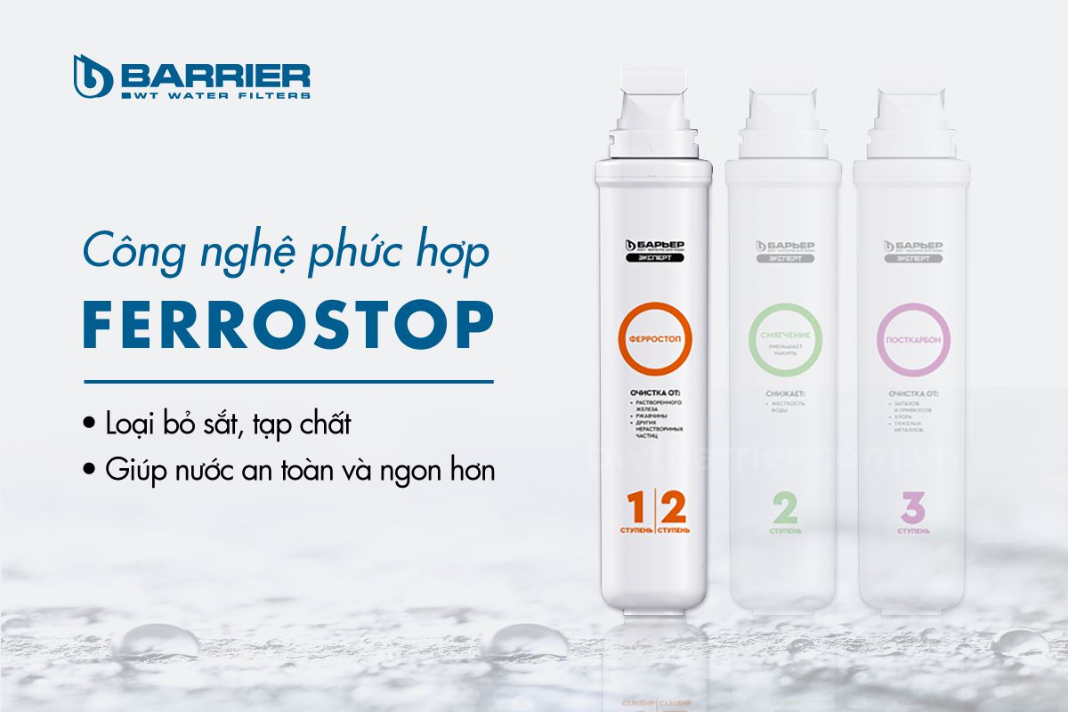 Máy lọc nước Barrier Expert Complex sản xuất ở đâu?