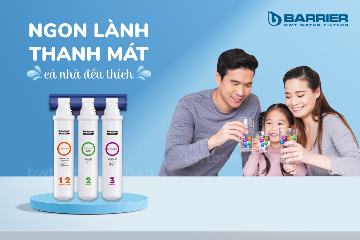 Lợi ích của máy lọc nước Barrier Expert Complex