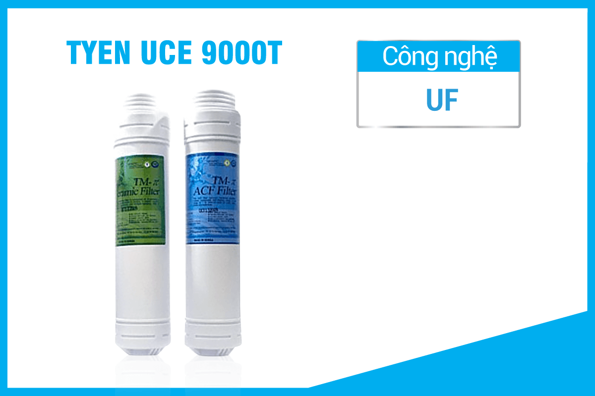 Giá lõi lọc tinh máy lọc nước điện giải ion kiềm Tyent Uce 9000T bao nhiêu?