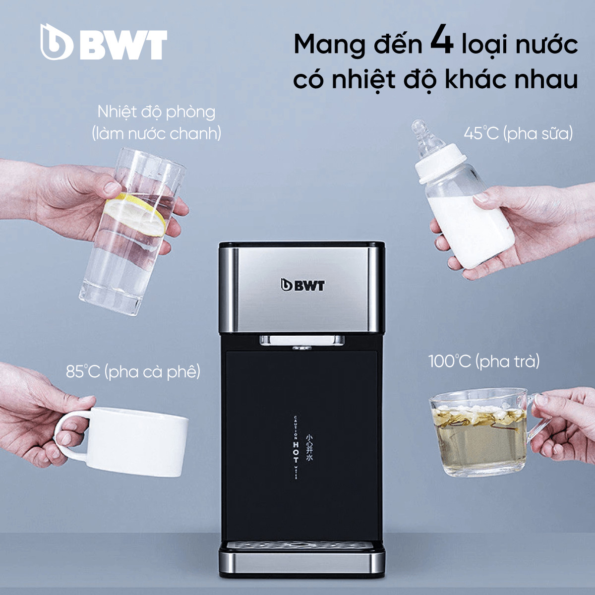 Bình thủy điện BWT KT2220 chính hãng