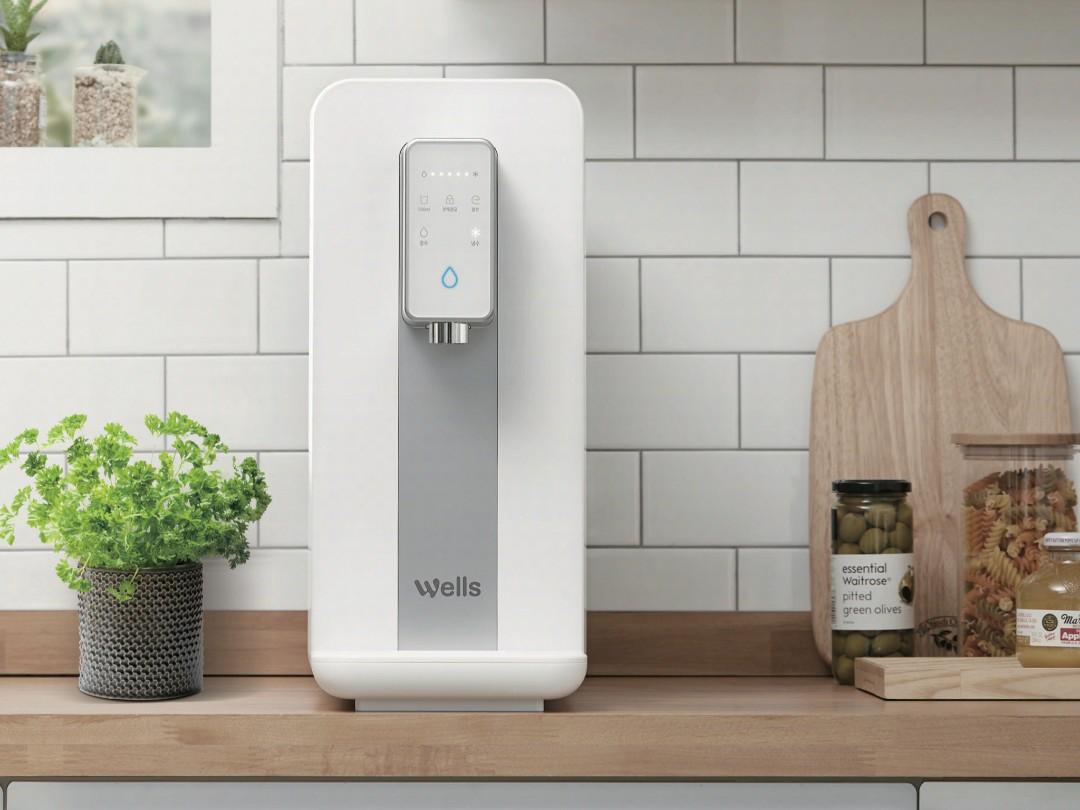 Máy lọc nước nóng lạnh Wells True Tankless cao cấp từ Hàn Quốc