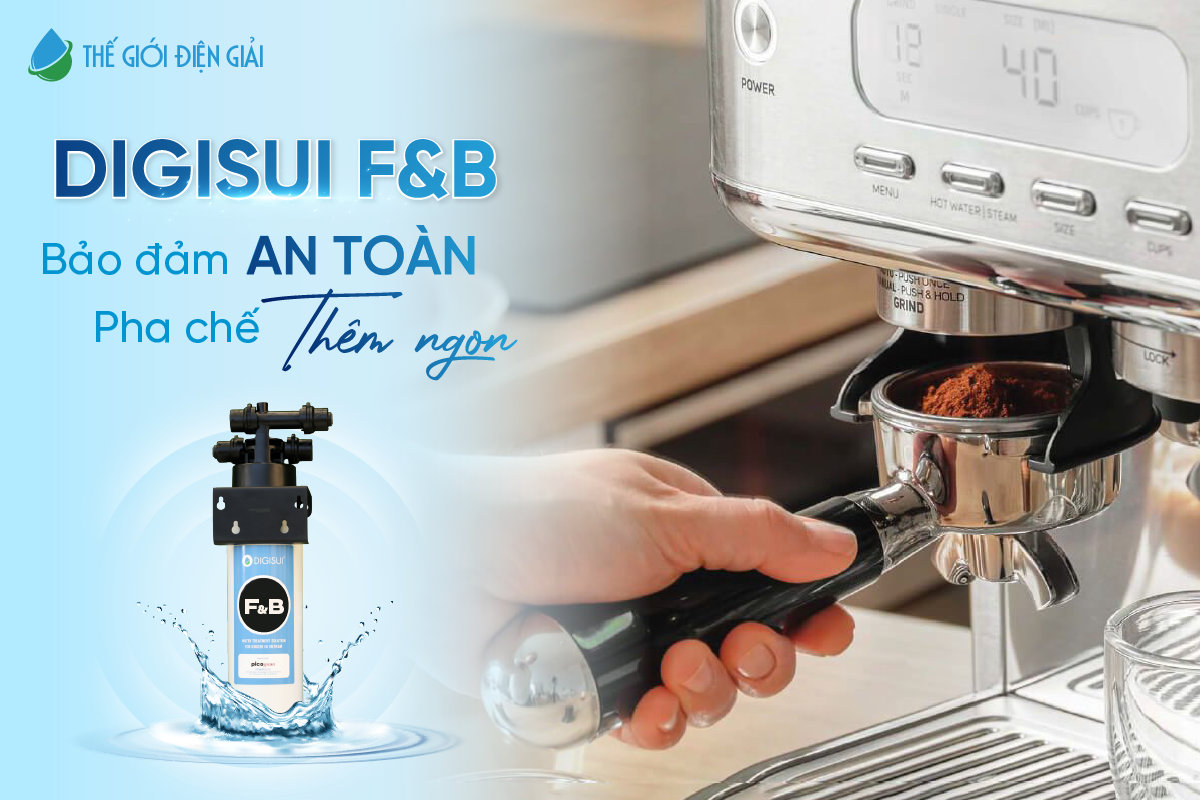 Digisui F&B pha trà cà phê thơm ngon đậm đà