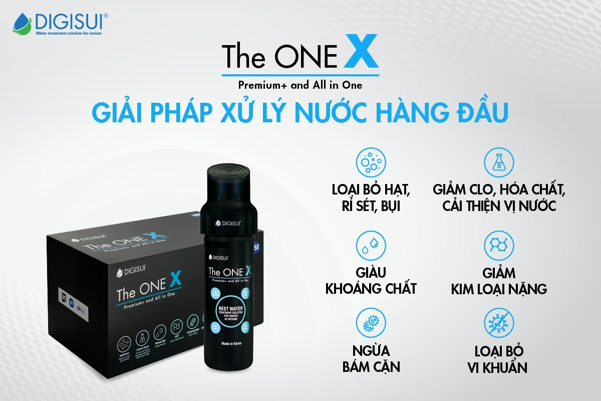 Bộ tiền xử lý nước Digisui The One X