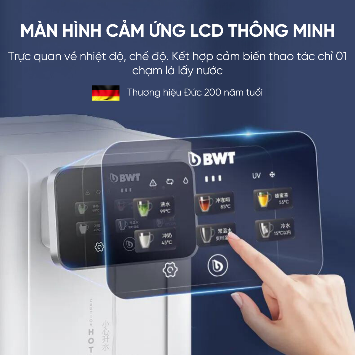 BWT Super Combine H2C - đa dạng tiện ích