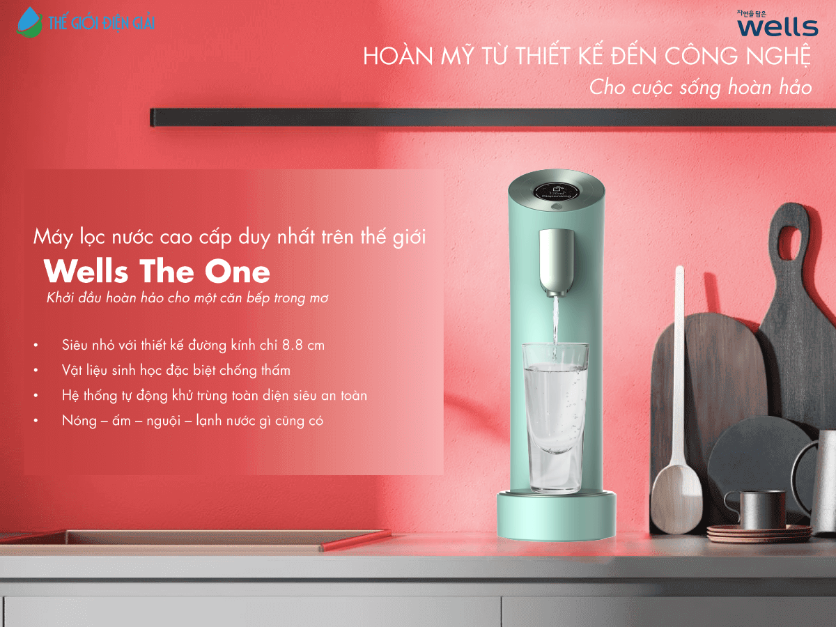 Máy lọc nước Wells The One Mint Signature có tốt không?