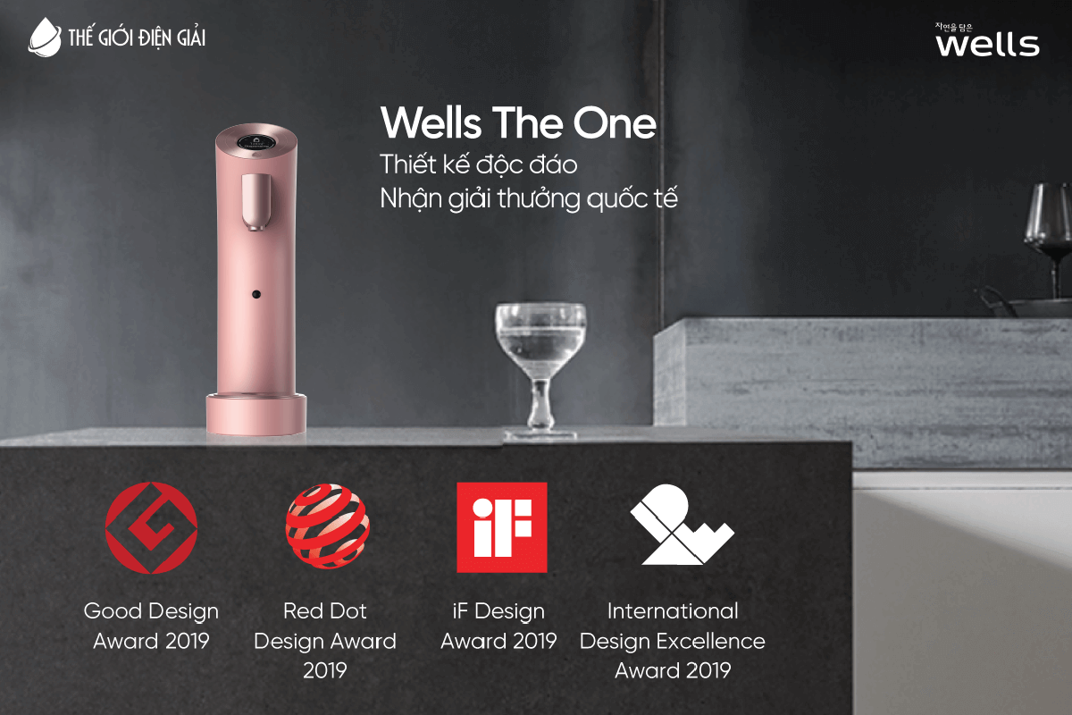 Máy lọc nước Wells The One Pink Signature nên lắp ở đâu?