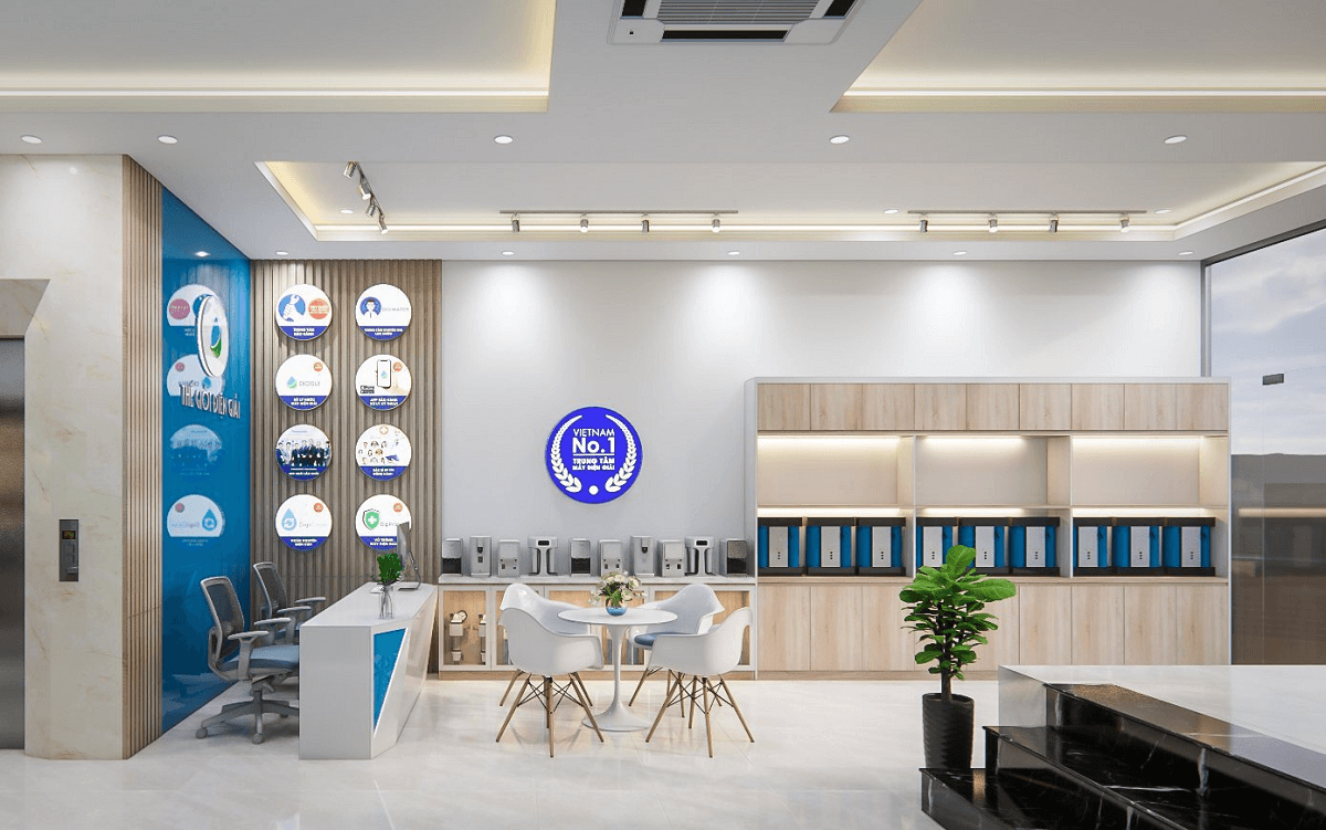 Không gian trải nghiệm tại showroom Nha Trang