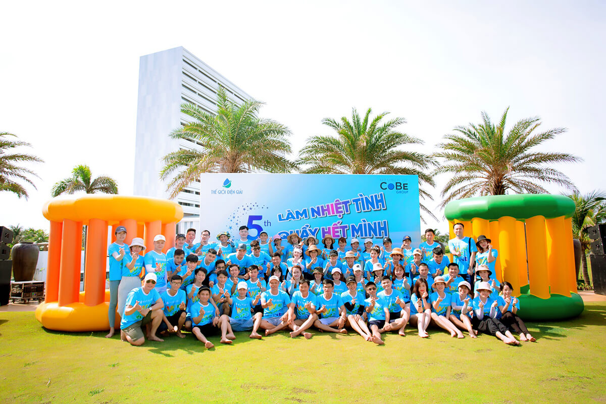 Tập đoàn Thế Giới Điện Giải tổ chức chương trình Teambuilding 2022 - Làm nhiệt tình, quẩy hết mình