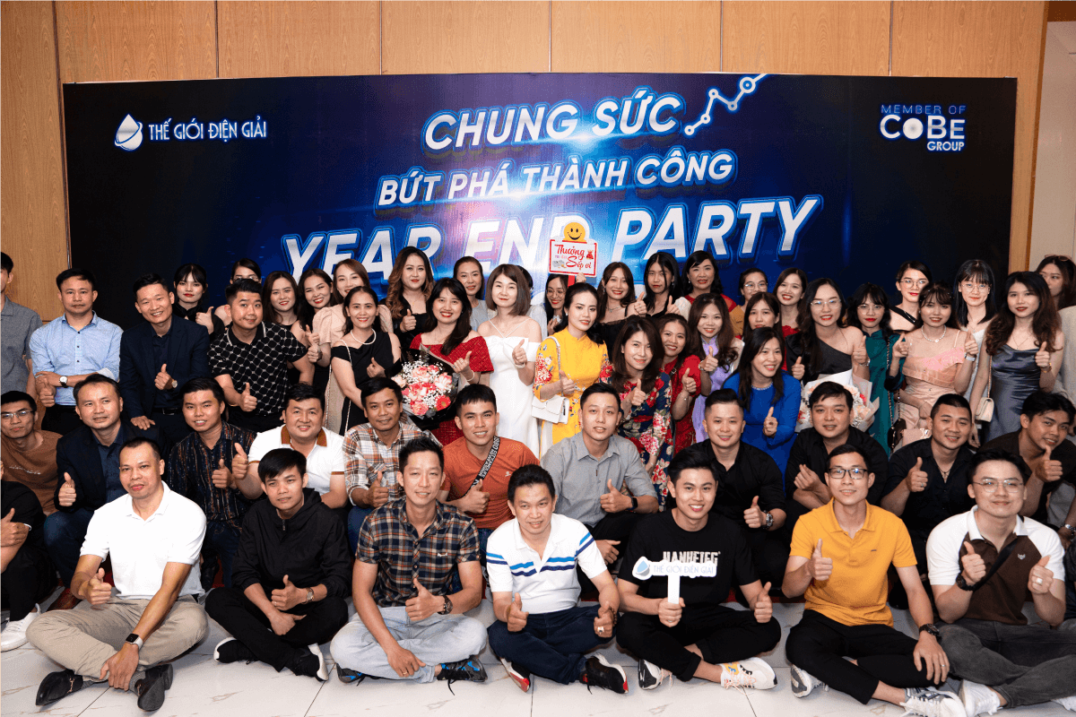 Year End Party 2022 là kỷ niệm đáng nhớ với đại gia đình Thế Giới Điện Giải