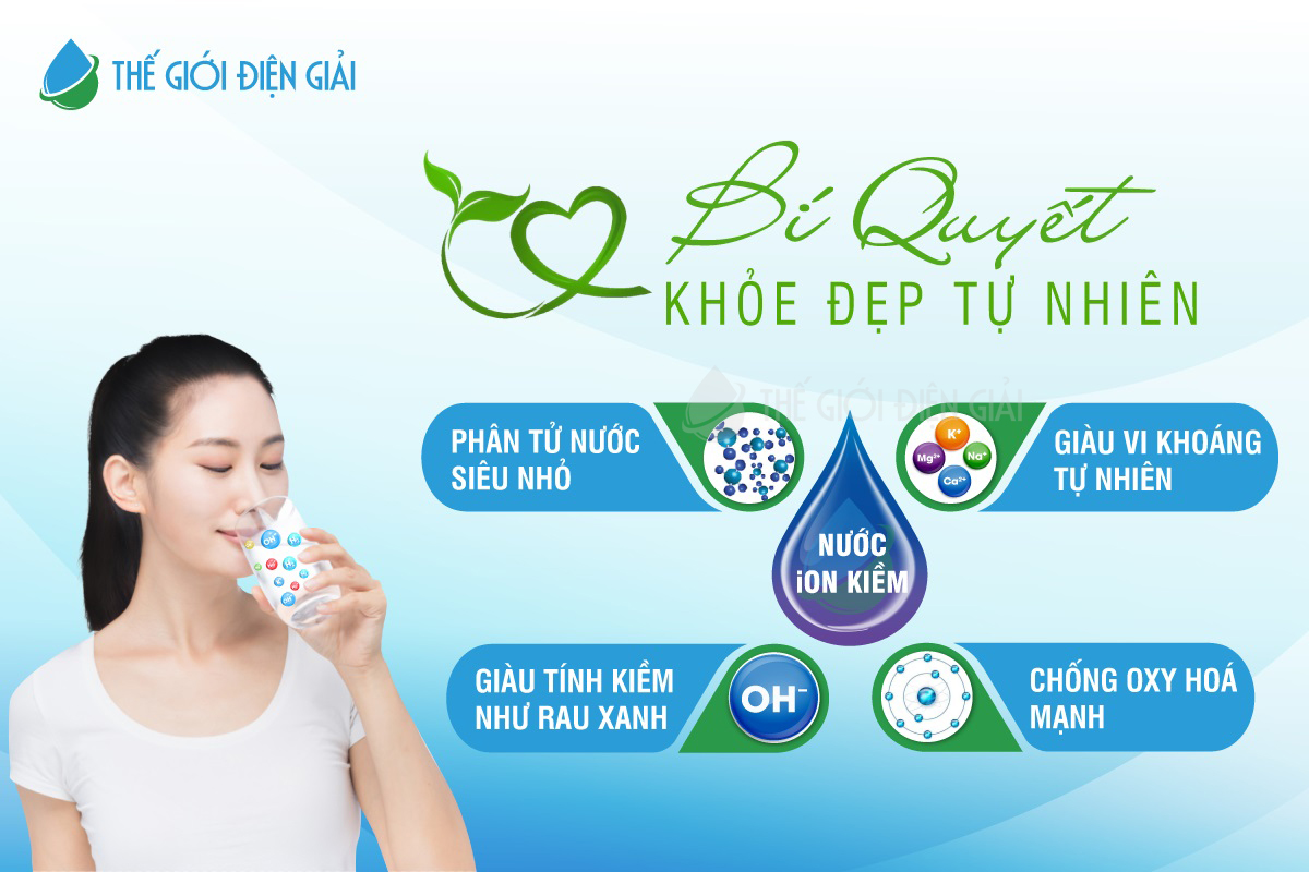 Nước ion kiềm có tốt không?