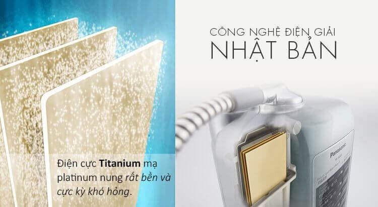 máy lọc nước điện giải ion kiềm Panasonic giá bao nhiêu?