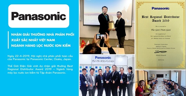 Vì sao mua máy lọc nước điện giải ion kiềm Panasonic tại Thế Giới Điện Giải là tốt nhất?