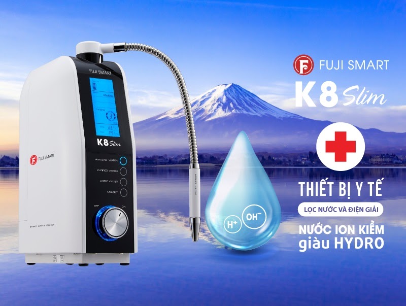 Mua máy lọc nước điện giải ion kiềm Fuji Smart ở đâu tốt nhất