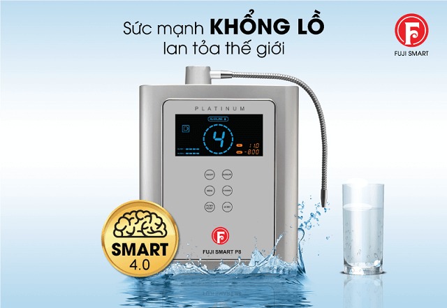 Máy lọc nước điện giải ion kiềm Fuji Smart P8 có bảo hành bao lâu?