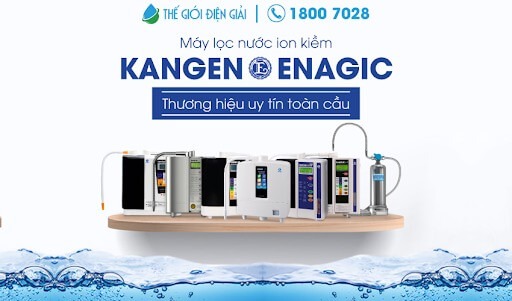 Máy lọc nước điện giải ion kiềm kangen Enagic Nhật Bản có tốt không?