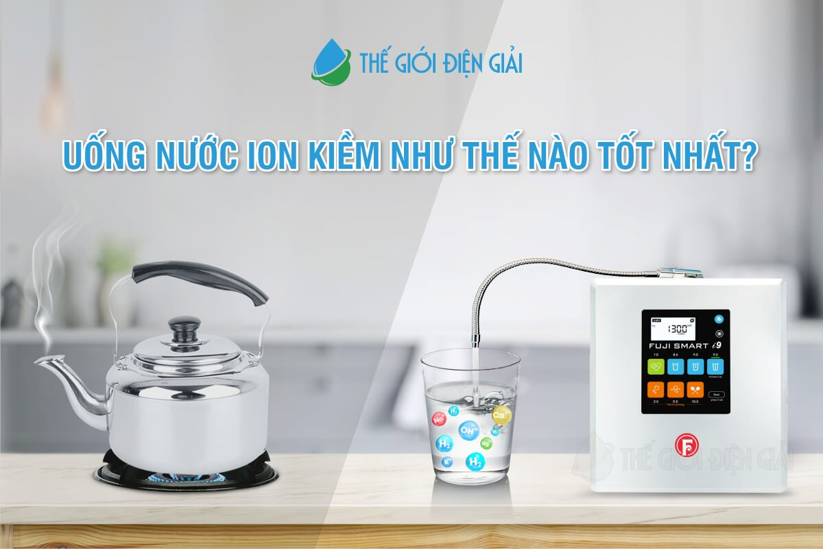 có nên đun sôi nước ion kiềm hay không