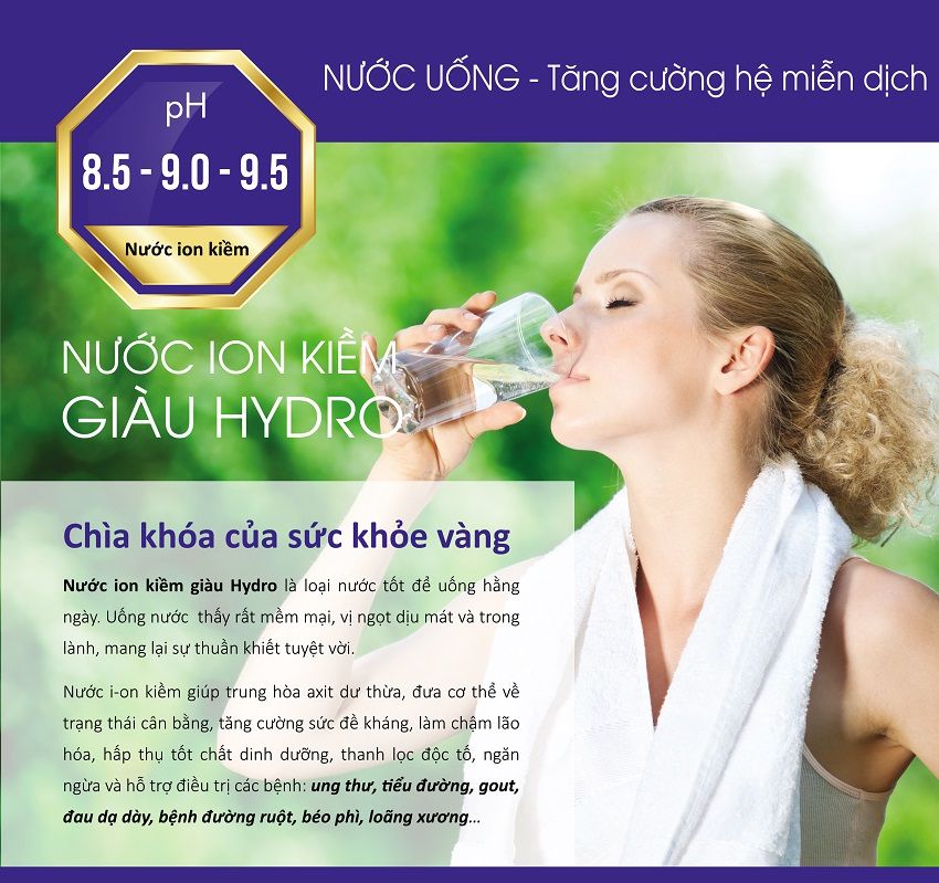 Uống nước ion kiềm có tốt không?