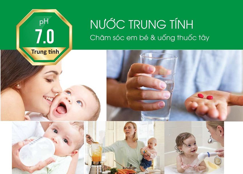 Nước lọc trung tính dùng để làm gì?