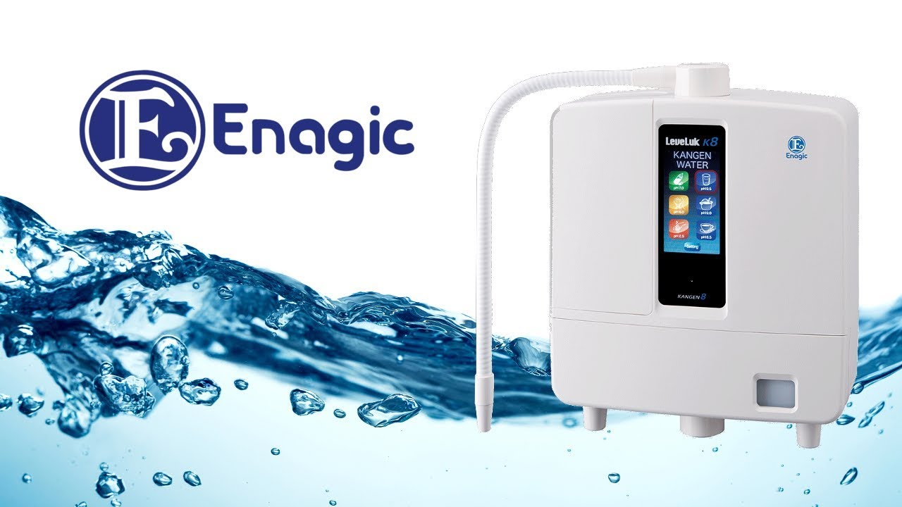 Máy lọc nước điện giải ion kiềm Kangen - Enagic Leveluk K8 chính hãng