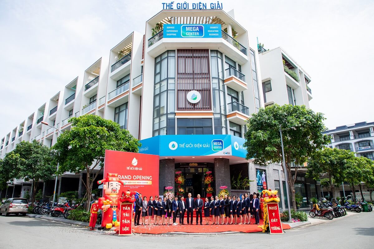 Khai trương trung tâm máy lọc nước ion kiềm Mega Center