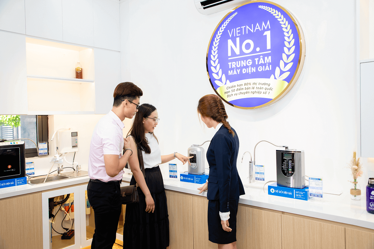 Vì sao nên mua máy lọc nước ion kiềm điện giải tại Thế Giới Điện Giải?