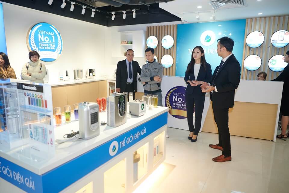 Cửa hàng, đại lý máy lọc nước điện giải ion kiềm Thế Giới Điện Giải tại Hải Dương