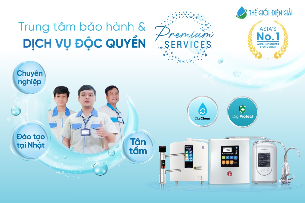 Trung tâm bảo hành và dịch vụ độc quyền Thế Giới Điện Giải 