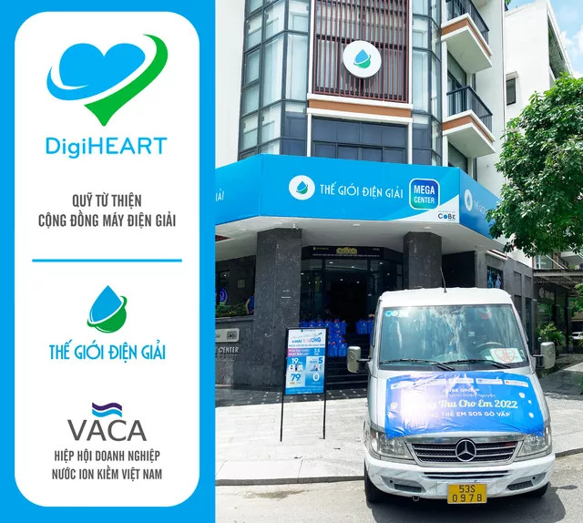 Quỹ thiện nguyện DigiHeart được thành lập bởi Thế Giới Điện Giải và VACA