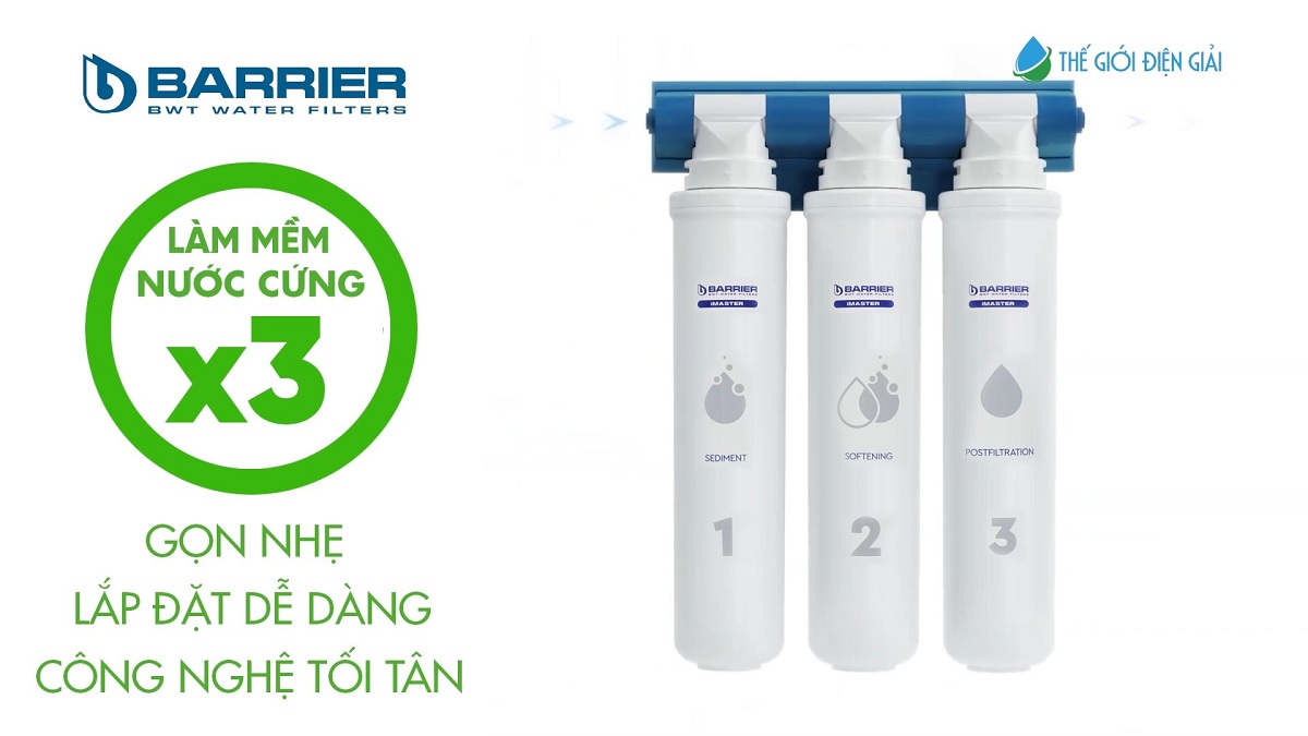 Có nên mua bộ tiền xử lý nước BWT Barrier iMaster iON H không?