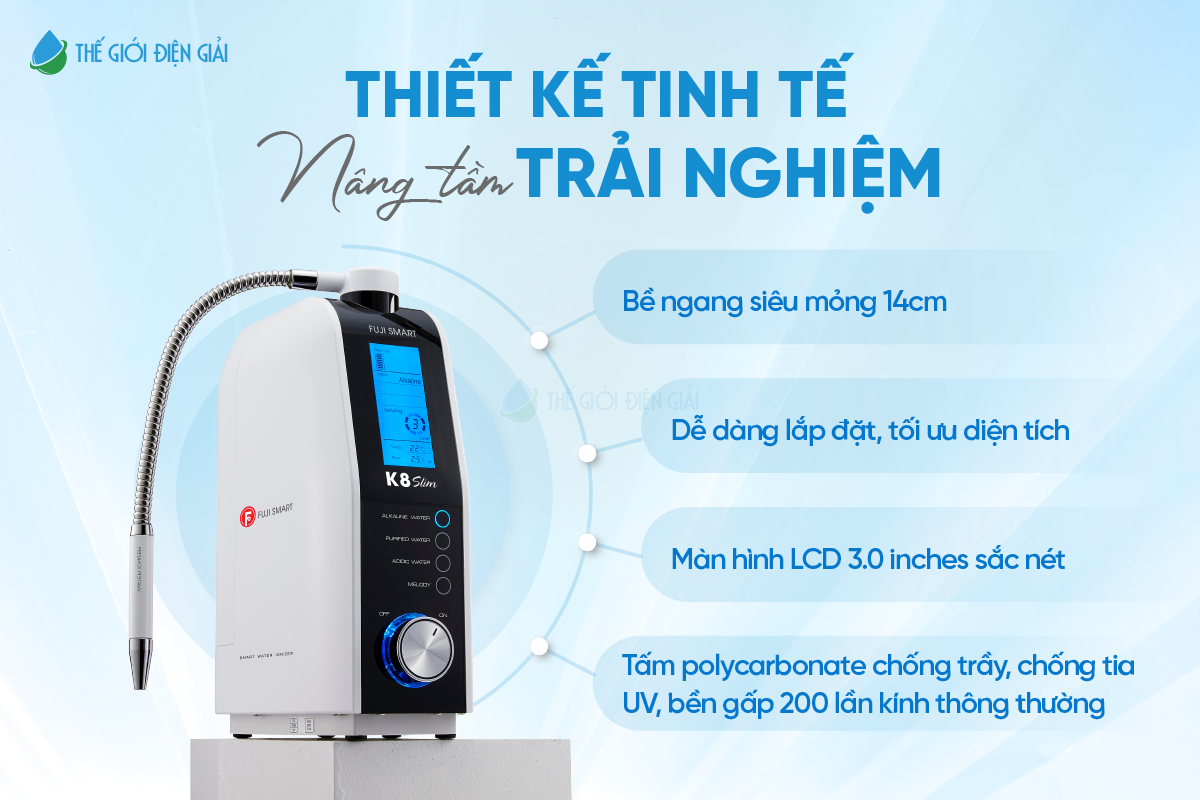 Thiết kế tinh tế, tối ưu trải nghiệm