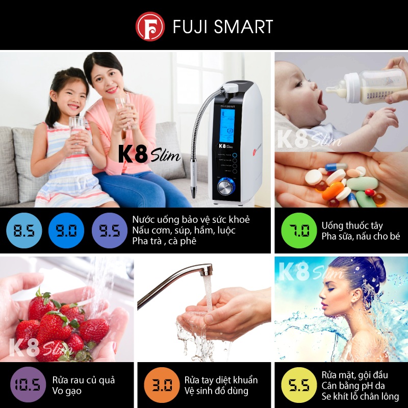 Đa dạng cấp độ nước uống phục vụ nhiều nhu cầu sử dụng
