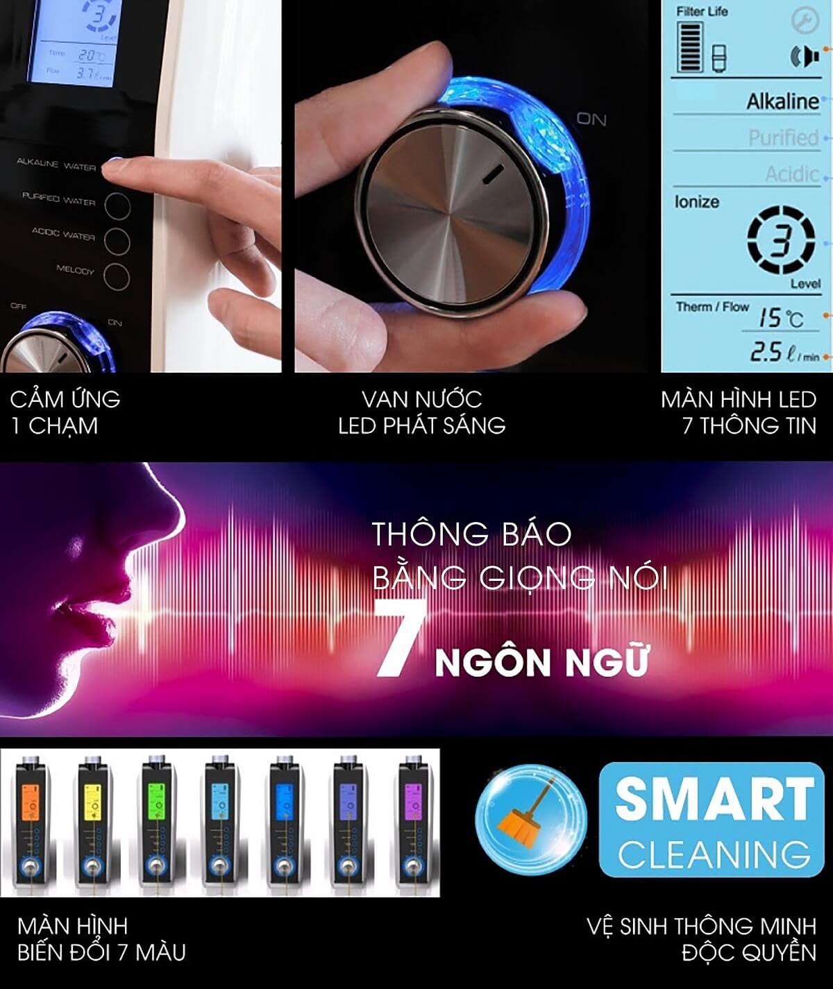 Sở hữu các tính năng thông minh, tối ưu hóa trải nghiệm người dùng