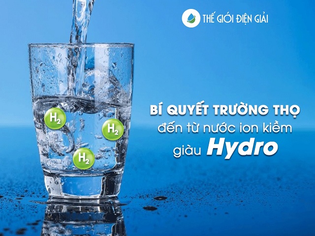 Nước iON kiềm giàu Hydro