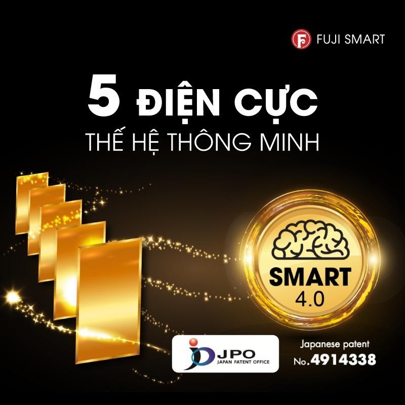 5 tấm điện cực thông minh SMART 4.0 giúp máy có hiệu suất vượt trội hơn hẳn từ chiếc máy lọc nước chính hãng loại tốt nhất