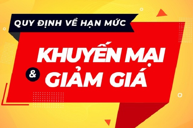 Quy định về hạn mức giảm giá - máy lọc nước điện giải ion kiềm lừa đảo chiêu trò