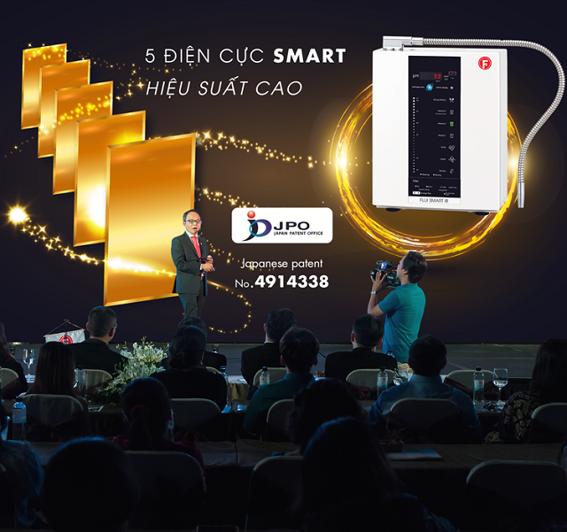 CEO Fuji Việt Nam - Ông Lê Văn Như Hải giới thiệu máy lọc nước điện giải ion kiềm Fuji Smart