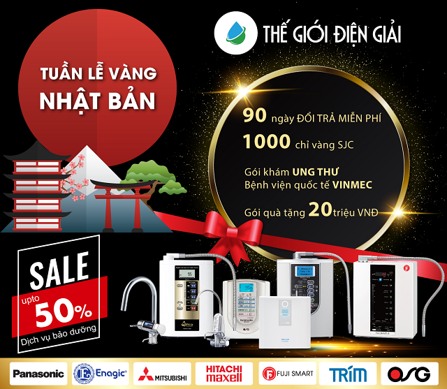 Tập đoàn Fuji Nhật Bản tham gia thực hiện “Tuần lễ vàng Nhật Bản” tại Thế Giới Điện Giải với nhiều khuyến mãi hấp dẫn