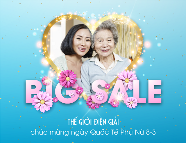 MỪNG 8 THÁNG 3 MUA SẮM THẢ GA – KHÔNG LO VỀ GIÁ