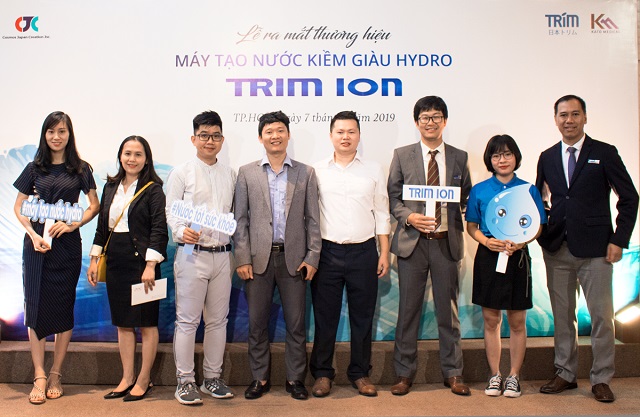 thương hiệu Trim ion từ Nhật Bản cho ra mắt máy lọc nước nước ion kiềm giàu hydro mới nhất Trim ion Grace