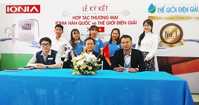 Thế Giới Điện Giải và Tập đoàn IONIA tổ chức Lễ ký kết hợp tác thương mại