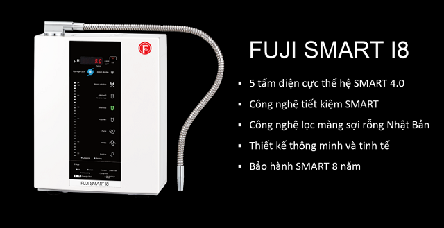 máy lọc nước điện giải ion kiềm fuji có tốt không