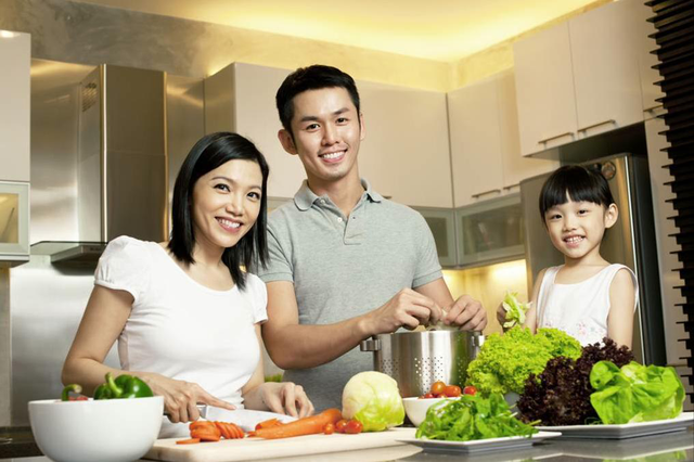 Nấu ăn trong gia đình