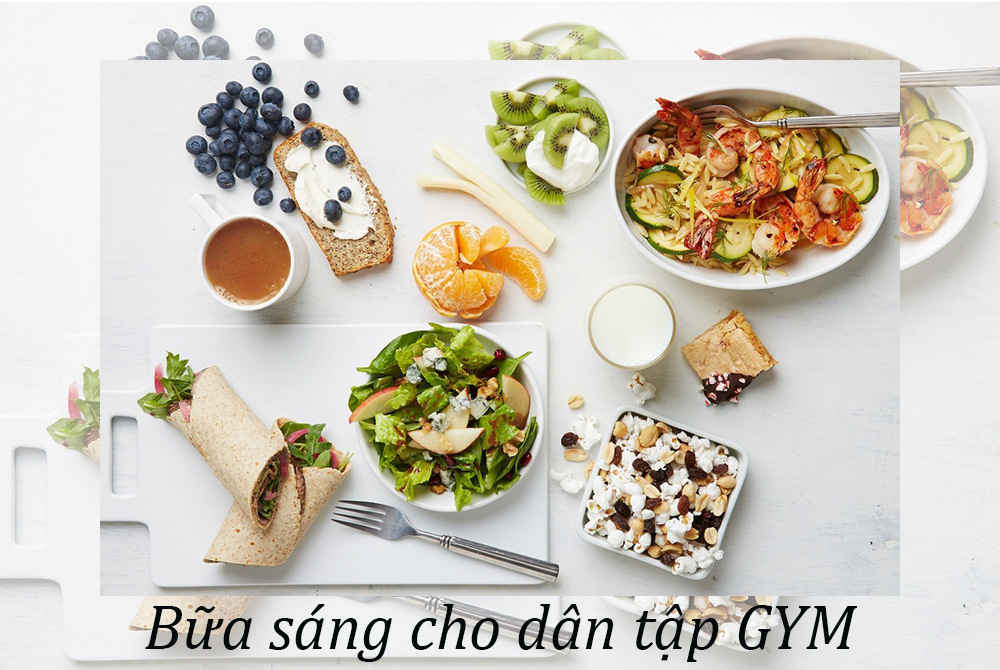 Bữa sáng cho người tập gym